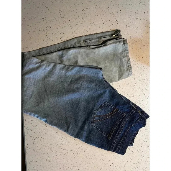 Goddess hombre denim jeans size 13 with zipper ankle - Picture 4 of 11